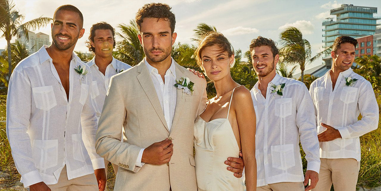 Beach Wedding Attire for Men | Cubavera®